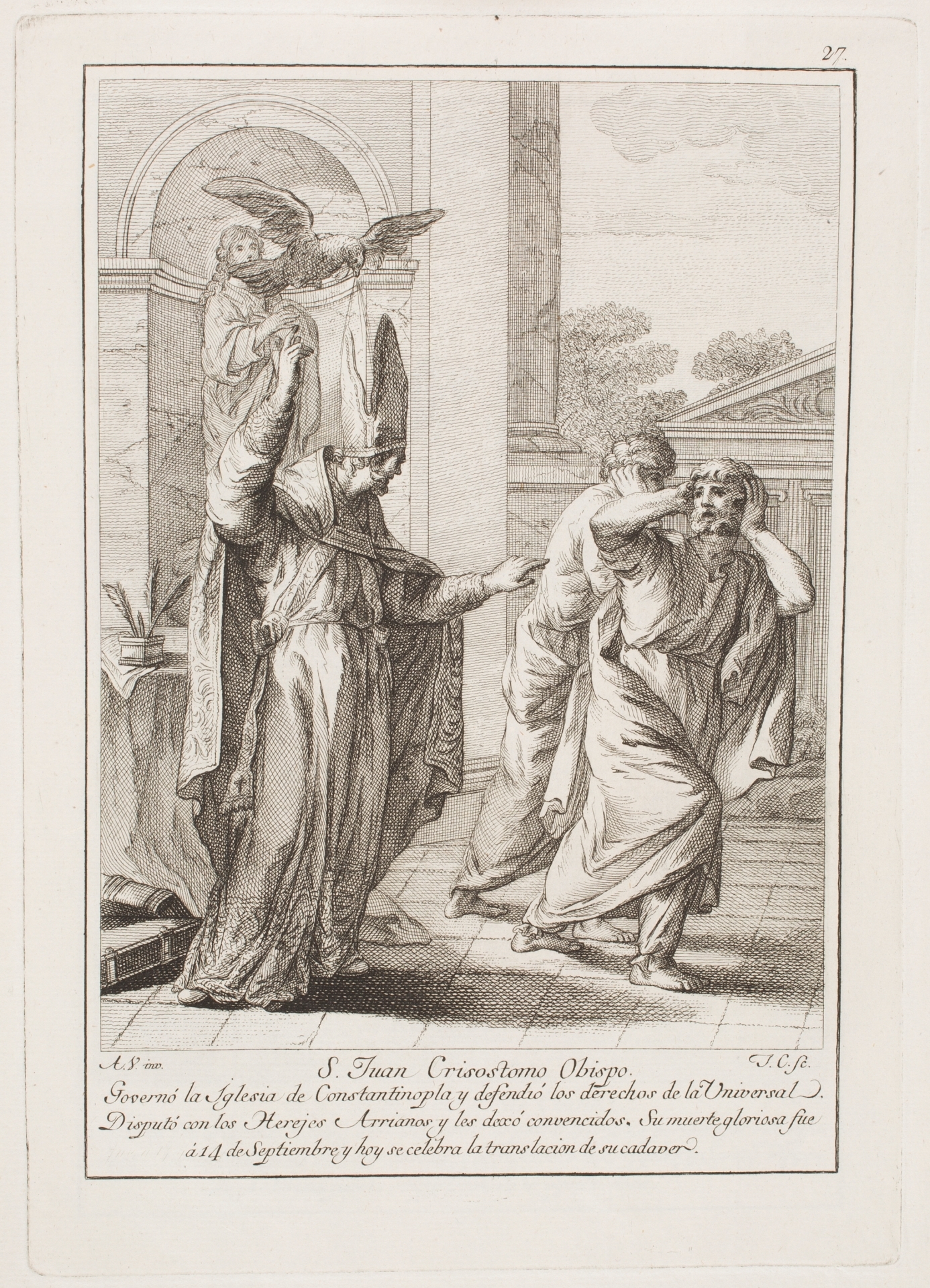 San Juan Crisostomo 27 De Enero Coleccion Museo Nacional Del Prado
