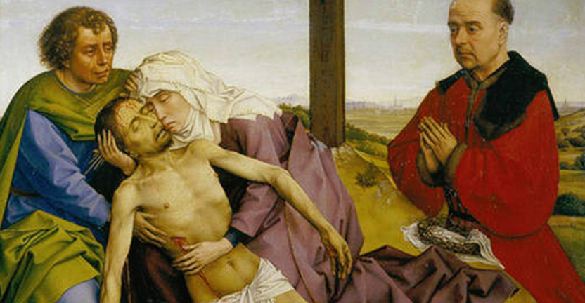 <em>La Piedad</em>, Rogier van der Weyden (taller de), comentada por Juan Antonio Vallejo-Nágera