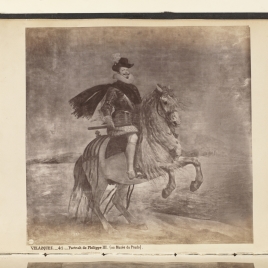 Felipe III, a caballo