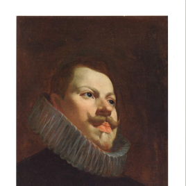 Invitación para una visita a la exposición "Velázquez. Retrato de Felipe III"