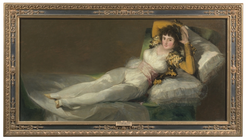 Francisco Goya The Dressed Maja Details about   postcard art 