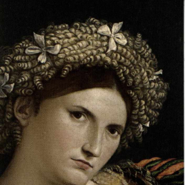 Marcapáginas de la exposición "Lorenzo Lotto. Retratos"