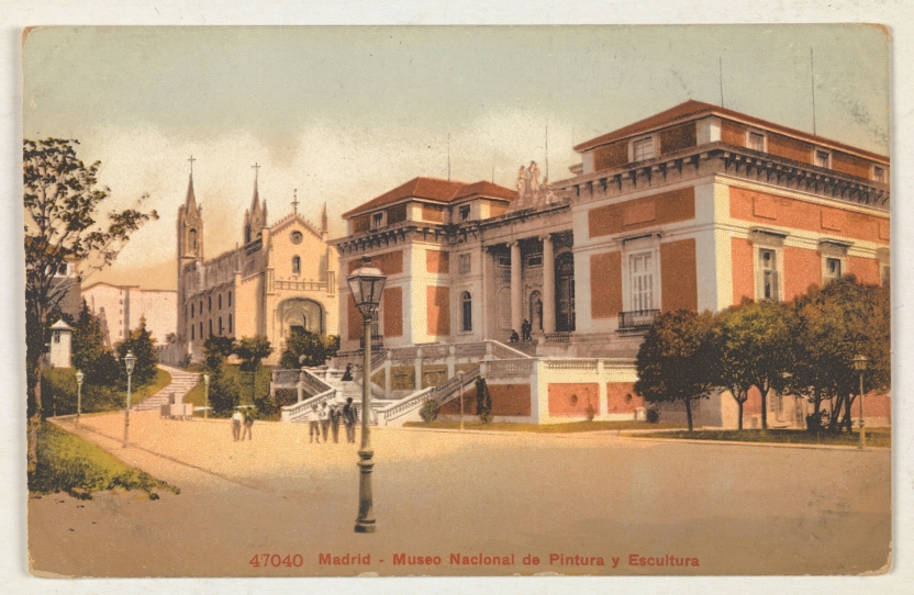 Imagen de la obra: "Museo del Prado, vista de la fachada norte o de Goya"