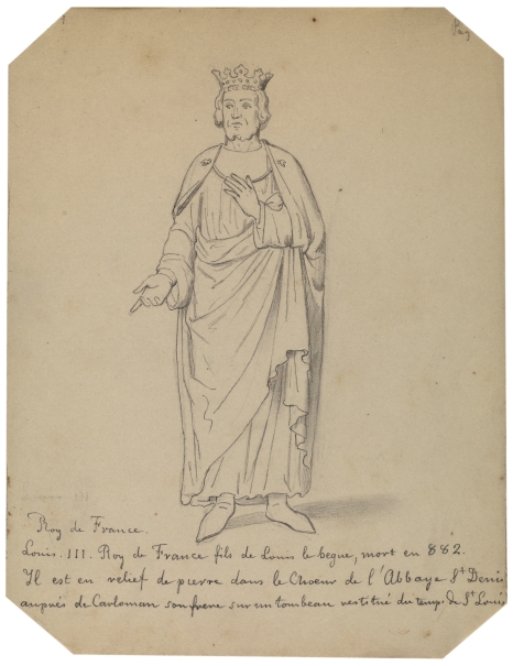 Imagen de la obra: "Luis III, Rey de Francia"