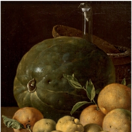 Still Life with Limes, Oranges, Haw Berries and Watermelon
