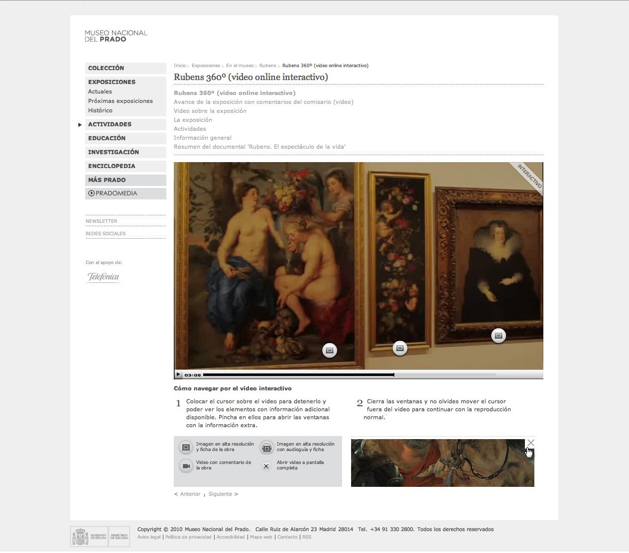 El Prado 'expone' sus Rubens en la Red
