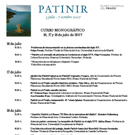 Patinir [Recurso electrónico] : 3 de julio - 7 de octubre /Museo Nacional del Prado.