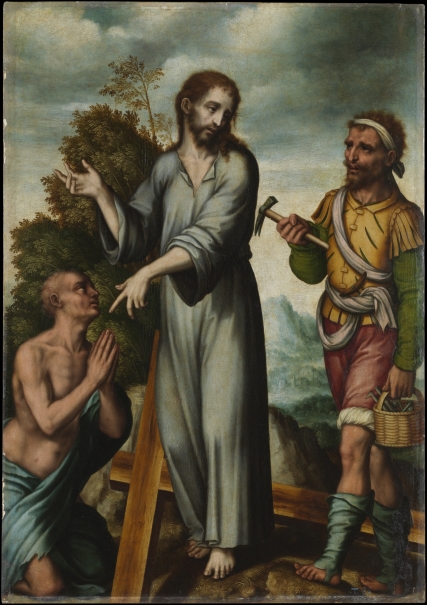 Imagen de la obra: "Cristo justificando su Pasión"