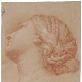 Cabeza para la figura de la Poesía