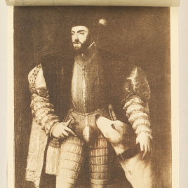El emperador Carlos V con un perro