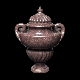 Porphyry vase