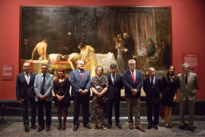 El Museo del Prado restaura La muerte de Lucano, obra del artista José Garnelo