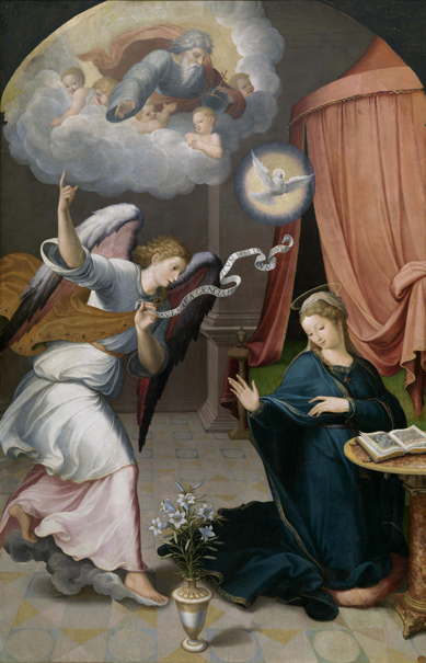 Altarpiece of the Annunciation (photographic reproduction)