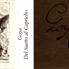 Invitación para la inauguración de la exposición "Goya. Del Sueño al Capricho"