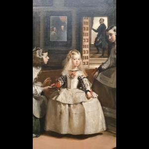 La pincelada de Velázquez en "Las meninas"
