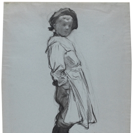 Sketch of a Standing Boy