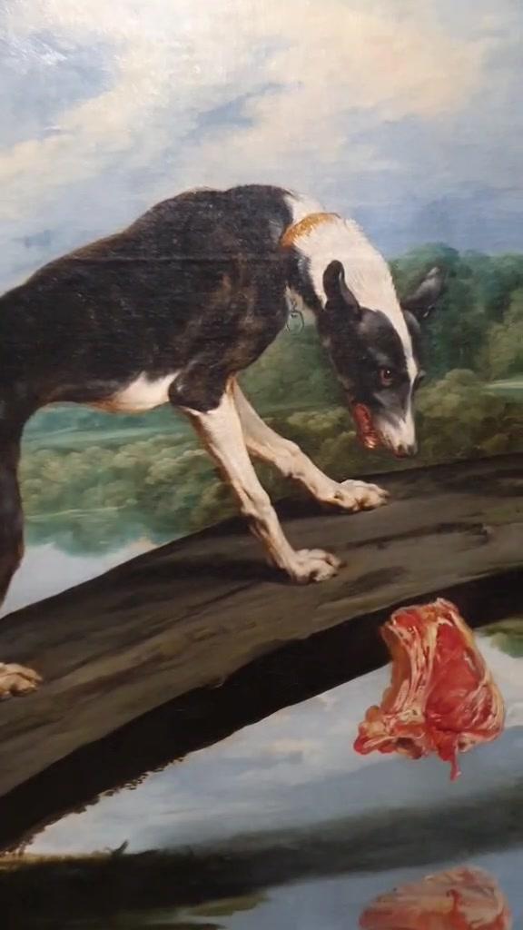 "La fábula del perro y la presa", Paul de Vos