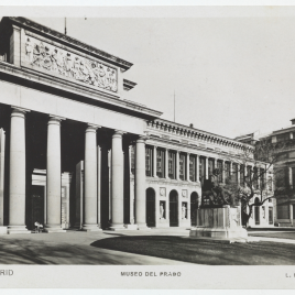 Museo del Prado, vista de la fachada oeste o de Velázquez