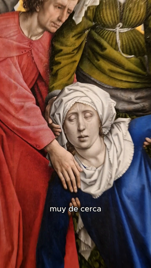 La pincelada de Rogier van der Weyden en "El Descendimiento"