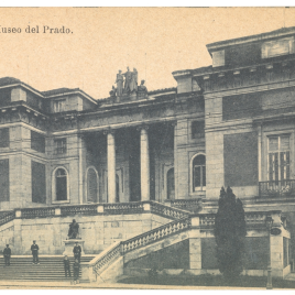 Museo del Prado, vista de la fachada norte o de Goya