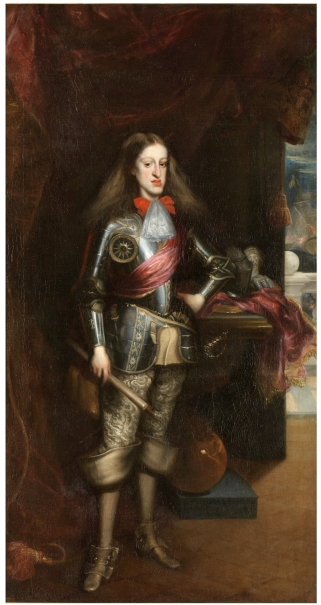 Charles II in armour