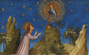 Restauración de La Oración en el huerto con el donante Luis I de Orleans