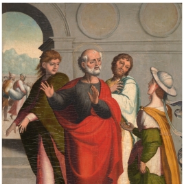 Castigo de Ananías y Safira (pasaje de la vida de san Pedro)
