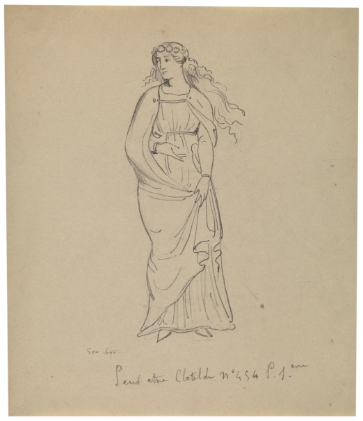 Imagen de la obra: "Clotilde, Reina de los francos"