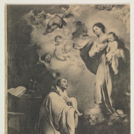 La aparición de la Virgen a San Bernardo