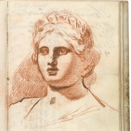 Cabeza femenina clásica (Juno)