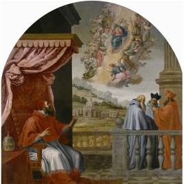 Visión del papa Víctor III