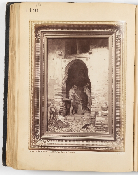 Imagen de la obra: "Una herrería en Granada"