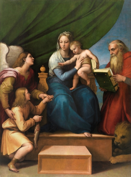 The Holy Family with Raphael, Tobias and Saint Jerome, or the Virgin with a Fish