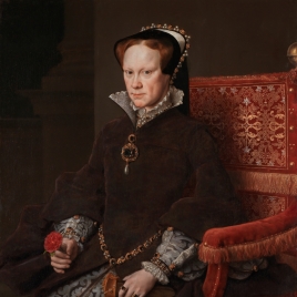María Tudor, reina de Inglaterra, segunda mujer de Felipe II