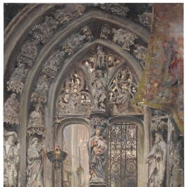 El arco del rey Casto en la Catedral de Oviedo