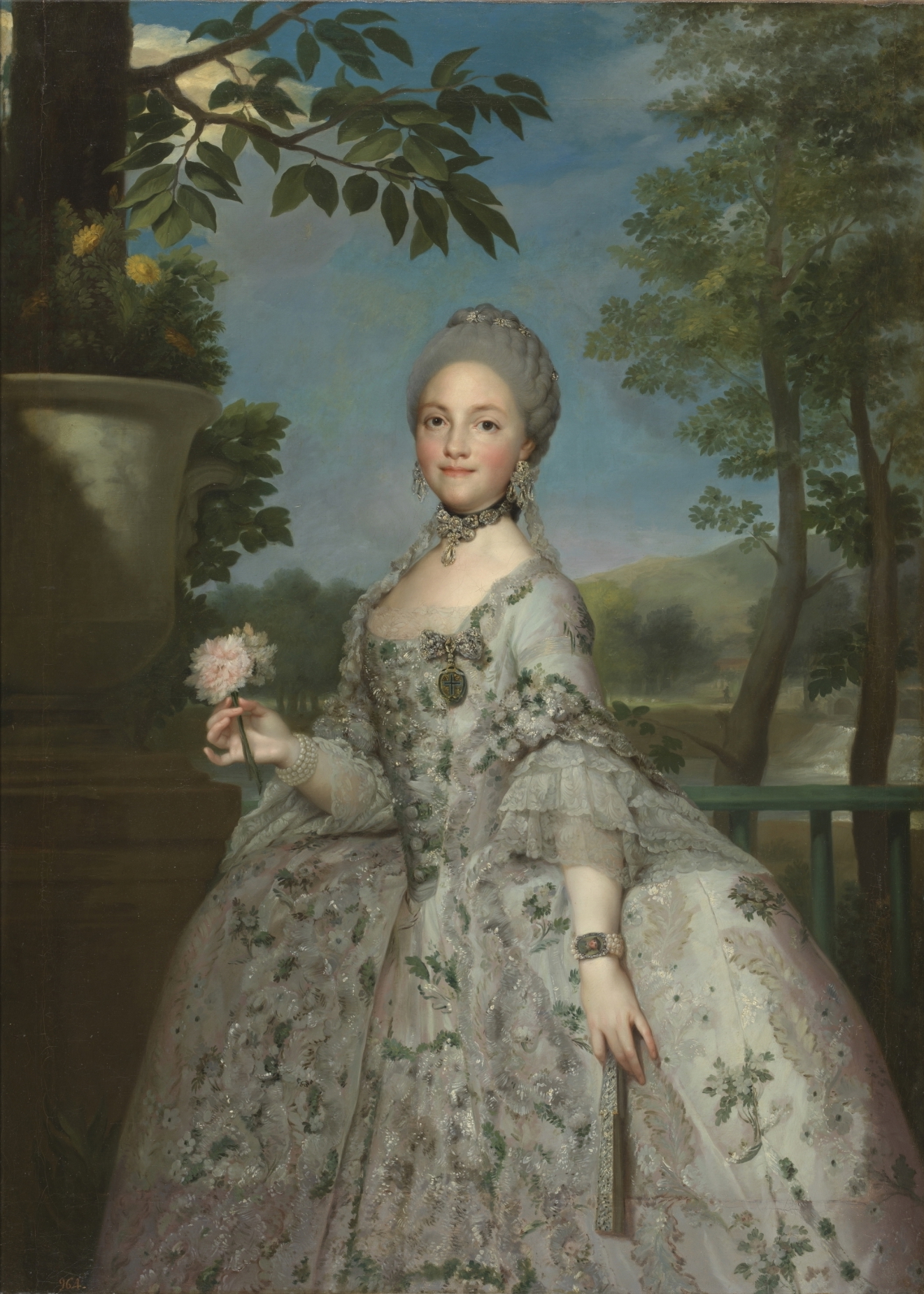 María Luisa de Parma, princesa de Asturias [Mengs]