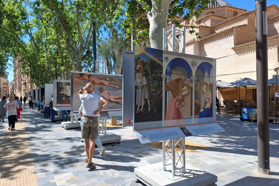 La exposición “El Prado en las calles” continúa su recorrido en Murcia