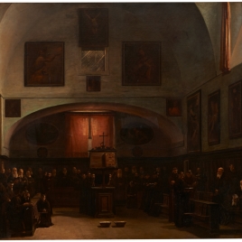 Capuchinos en el coro