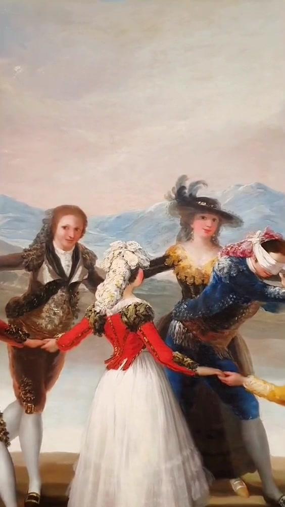Los ojos fantasma que te miran desde “La gallina ciega” (1788) de Goya
