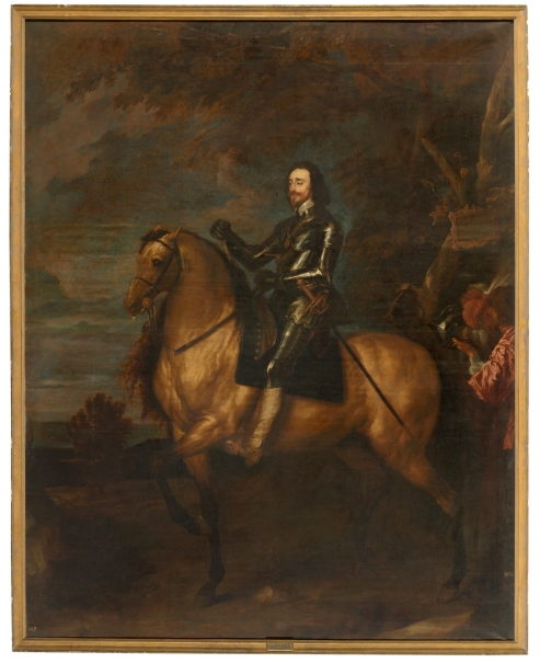 Carlos I de Inglaterra a caballo