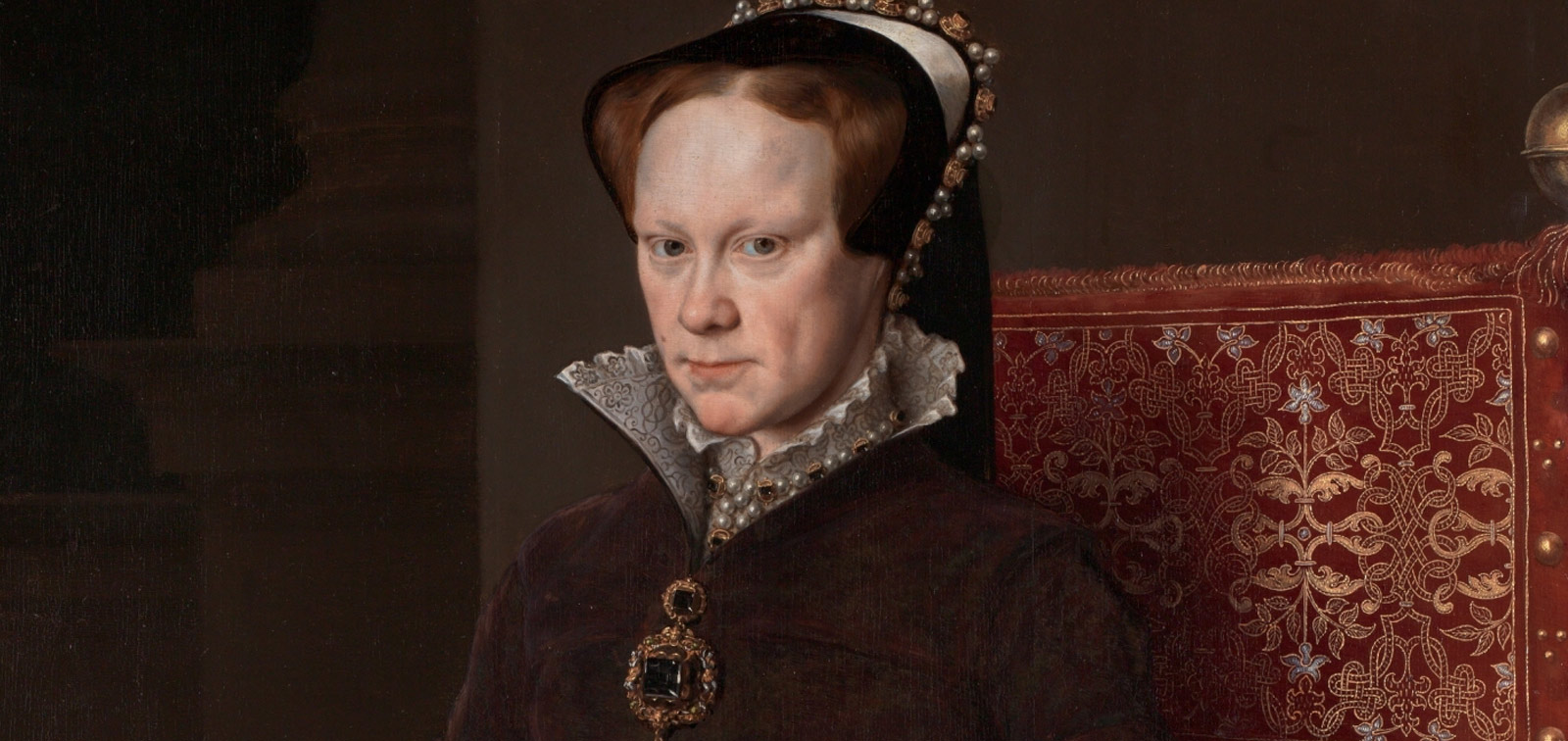 <em>María Tudor, reina de Inglaterra, segunda mujer de Felipe II</em>