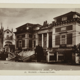 Museo del Prado, vista de la fachada norte o de Goya