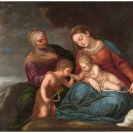 La Virgen y el Niño con santa Isabel y san Juan