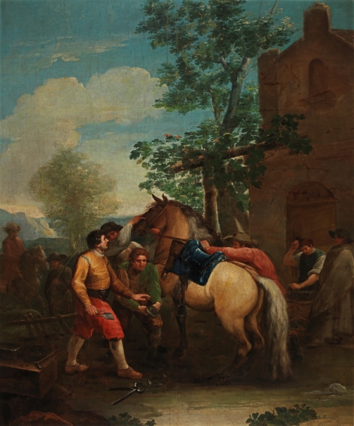 Image of the artwork: "A Shoer of Horses"
