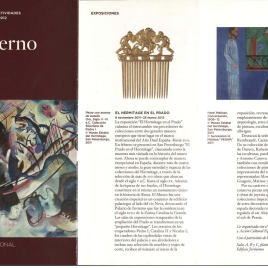 Invierno : programa  de actividades : enero - marzo 2012 / Museo Nacional del Prado.