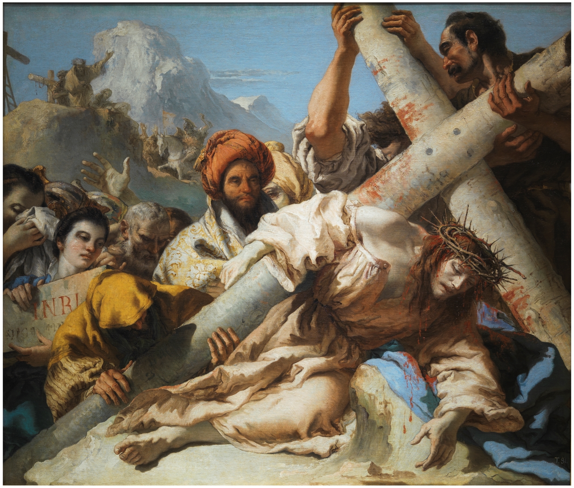 Christ falls on the Way to Calvary - The Collection - Museo Nacional del  Prado