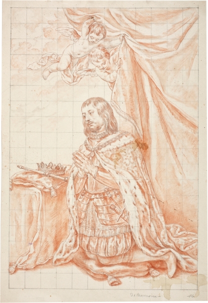 Imagen de la obra: "San Fernando en oración"