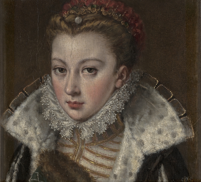 Retrato de joven desconocida