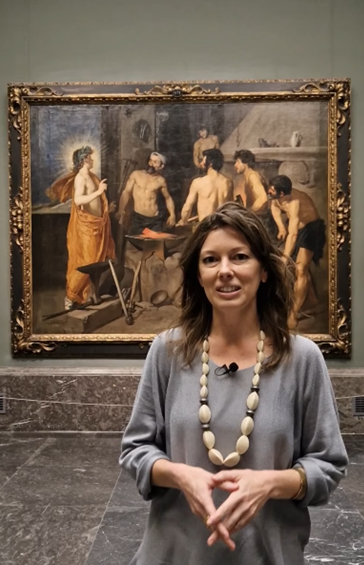Weekly sessions in English: "Vulcan's Forge", by Velázquez (1630)