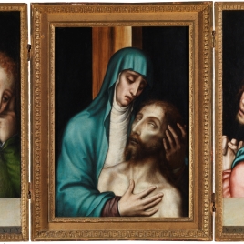 Imagen de Triptych of the Pietà, St John and St Mary Magdalene